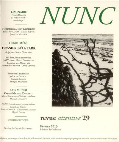 Nunc, n° 29. Dossier Belà Tarr