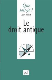 Le Droit antique