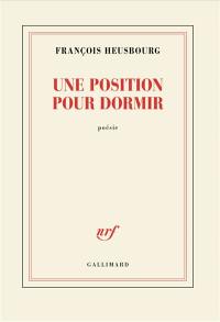 Une position pour dormir