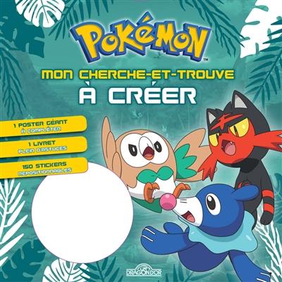 Pokémon : mon cherche-et-trouve à créer