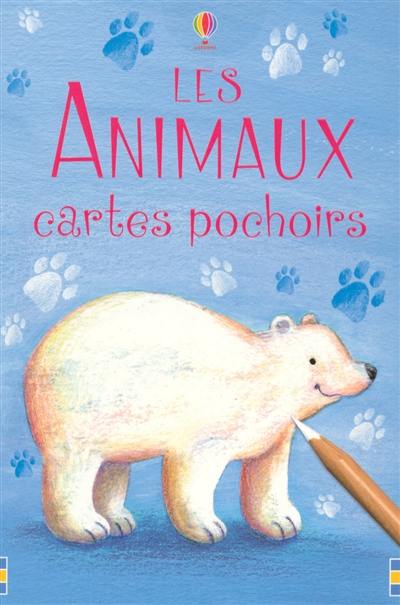 Les animaux : cartes pochoirs