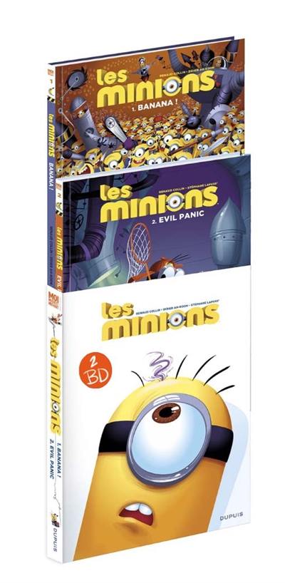 Fourreau Les Minions : T. 1 + T.  2