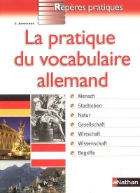 La pratique du vocabulaire allemand