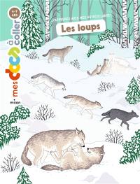 Les loups : autocollants