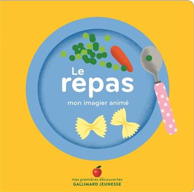 Le repas : mon imagier animé