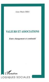 Valeurs et associations : entre changement et continuité