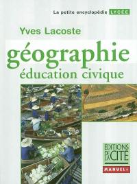 Géographie, éducation civique