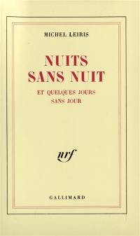 Nuits sans nuit