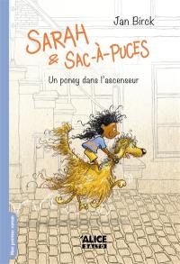 Sarah et Sac-à-puces. Un poney dans l'ascenseur