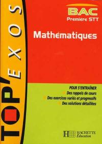 Mathématiques, bac 1re STT