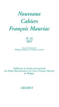 Nouveaux cahiers François Mauriac, n° 19