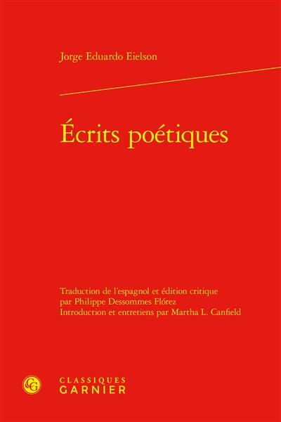 Ecrits poétiques