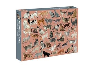 Iconic Cats : 1000 piece jigsaw puzzle