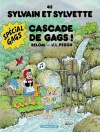 Sylvain et Sylvette. Vol. 45. Cascade de gags !