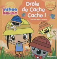 Drôle de cache-cache ! : avec des flaps à soulever