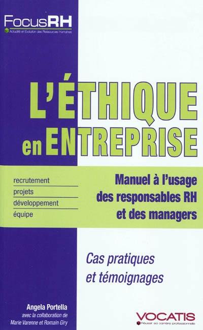 L'éthique en entreprise