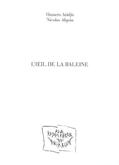 L'oeil de la baleine : poèmes