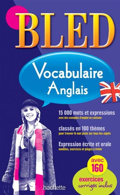 Bled vocabulaire anglais