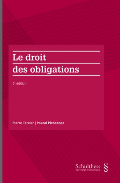 Le droit des obligations