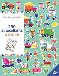 Le chantier : 250 autocollants