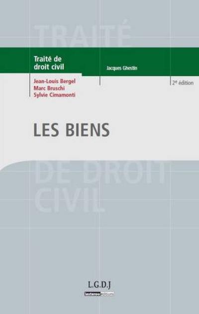 Traité de droit civil. Les biens