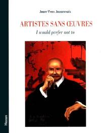 Artistes sans oeuvres