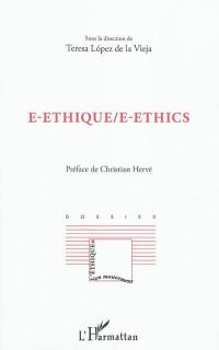 E-éthique. E-ethics