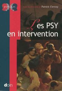 Les psy en intervention