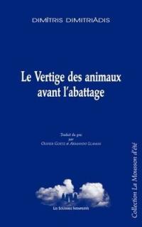 Le vertige des animaux avant l'abattage