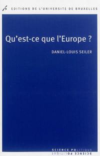 Qu'est-ce que l'Europe ? : essais sur la sociologie historique de Stein Rokkan