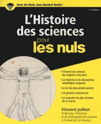 L'histoire des sciences pour les nuls