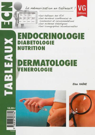 Endocrinologie, diabétologie, nutrition, dermatologie, vénérologie