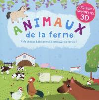 Animaux de la ferme : aide chaque bébé animal à retrouver sa famille !