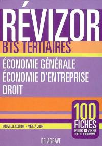 Economie générale, économie d'entreprise, droit BTS tertiaires