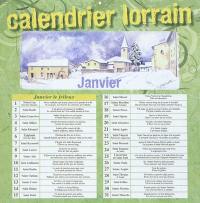 Calendrier lorrain