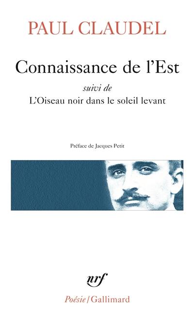 Connaissance de l'Est. L'oiseau noir dans le soleil levant