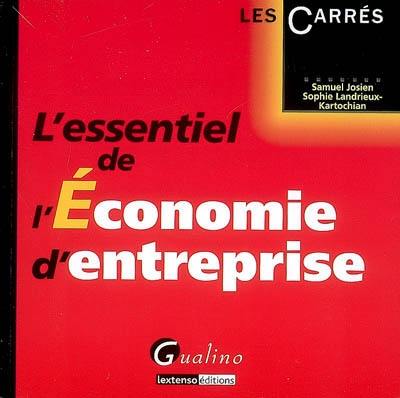 L'essentiel de l'économie d'entreprise