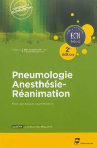 Pneumologie, anesthésie-réanimation