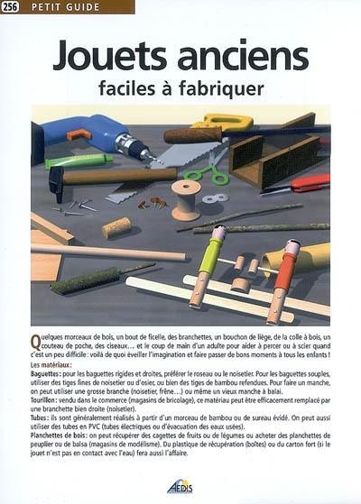 Jouets anciens : faciles à fabriquer