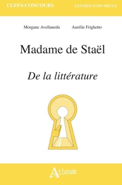 Madame de Staël, De la littérature