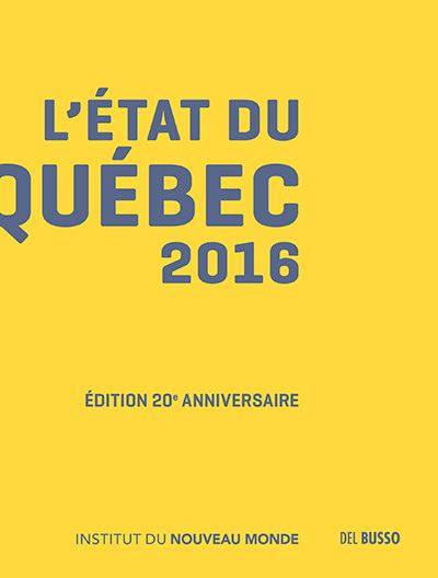 L'état du Québec 2016