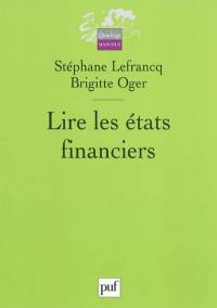 Lire les états financiers