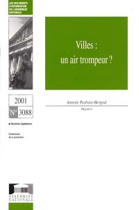 Villes : un air trompeur ?