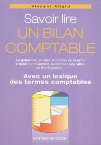 Savoir lire un bilan comptable