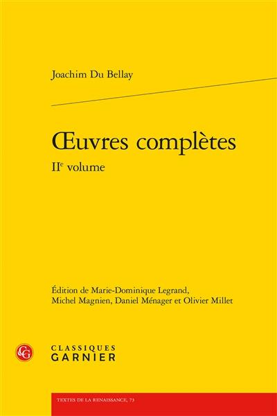 Oeuvres complètes. Vol. 2