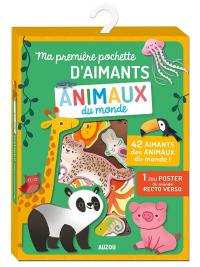 Animaux du monde : ma première pochette d'aimants