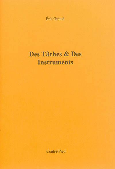 Des tâches & des instruments : extraits