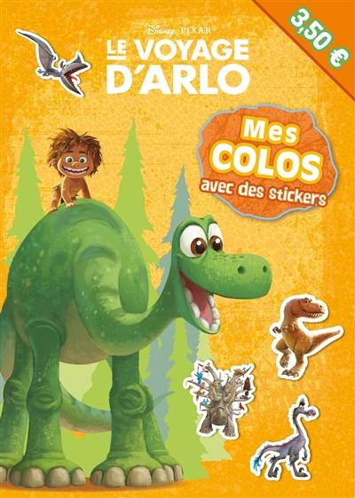 Le voyage d'Arlo : mes colos avec des stickers