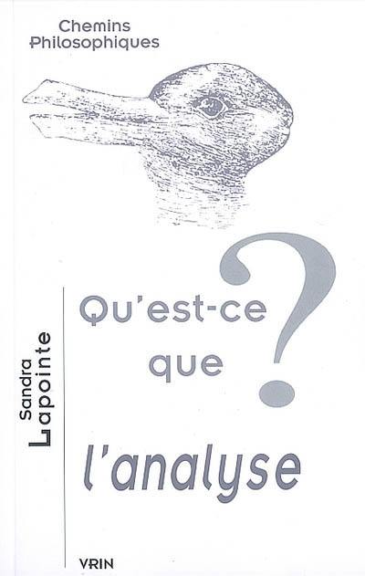 Qu'est-ce que l'analyse ?