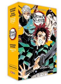 Demon slayer : Kimetsu no yaiba : coffret collector tome 9 + roman jeunesse tome 4